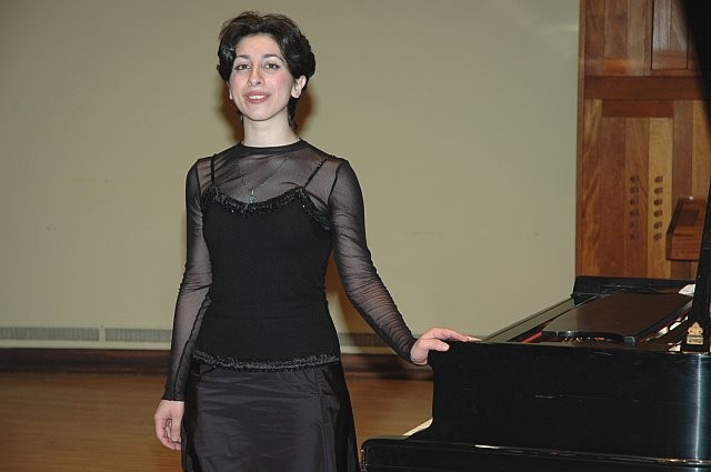 Lusine Khachatryan in a Piano Recital