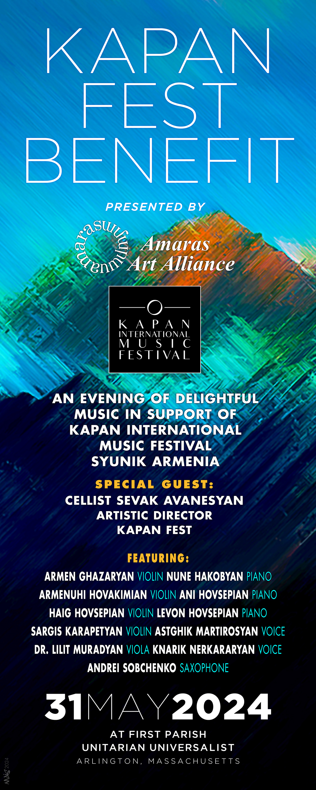 Supporting Efforts of Kapan Music Festival, May 31