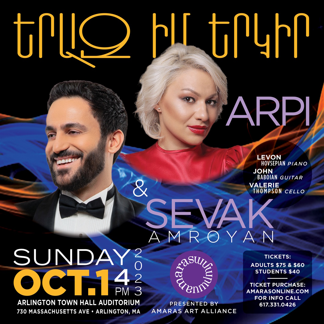 Sevak Amroyan and Arpi in Concert – October 1
