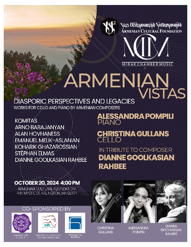 Supporting the 2024 Mirak Chamber Music by ACF, Oct 20