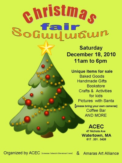 Holiday Fair- December 2010