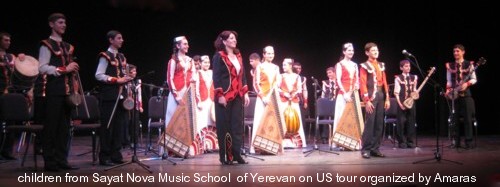 Concert/Sayat Nova Music School from Armenia US Tour – September-October